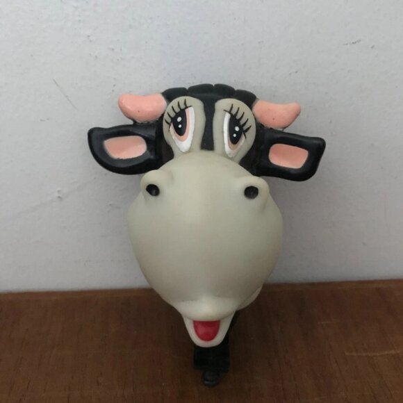 UltraCycle Lady Cow Bicycle Bike Squeeze Horn With Mount TESTED WORKS - Picture 1 of 4